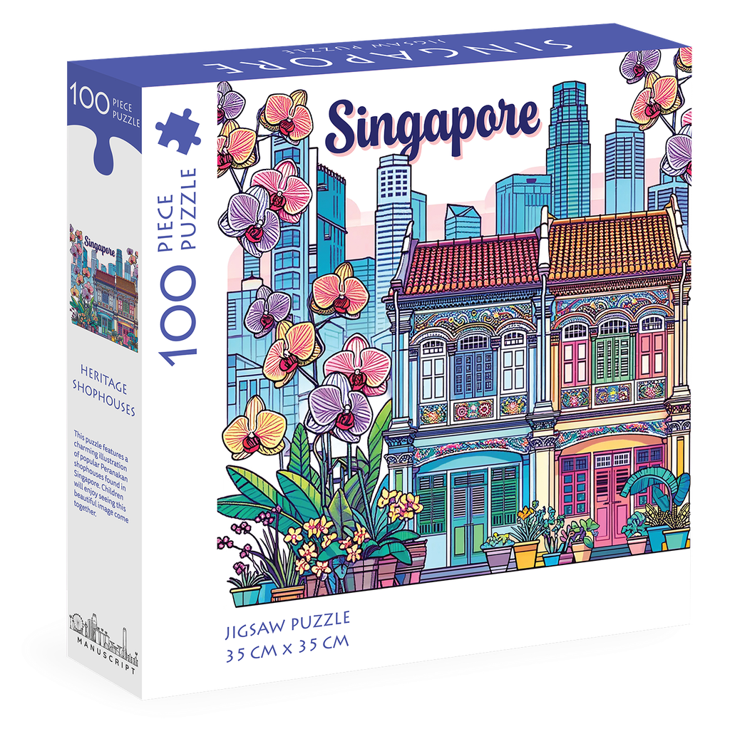 Singapore Heritage Shophouses Puzzle