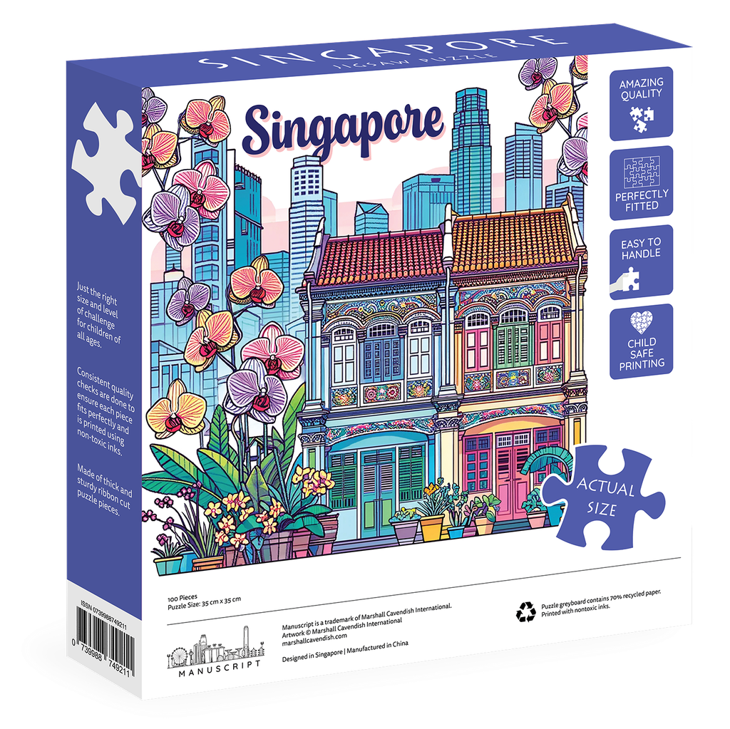 Singapore Heritage Shophouses Puzzle