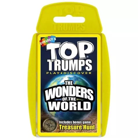 Top Trumps Wonders of the World Card Game