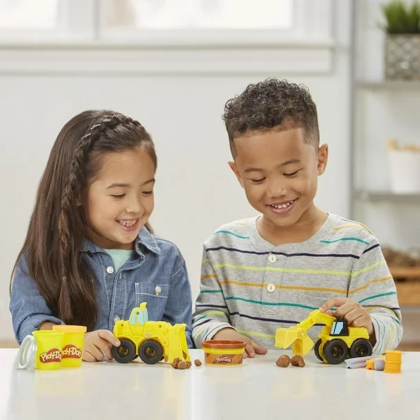 Playdoh Excavator n Loader