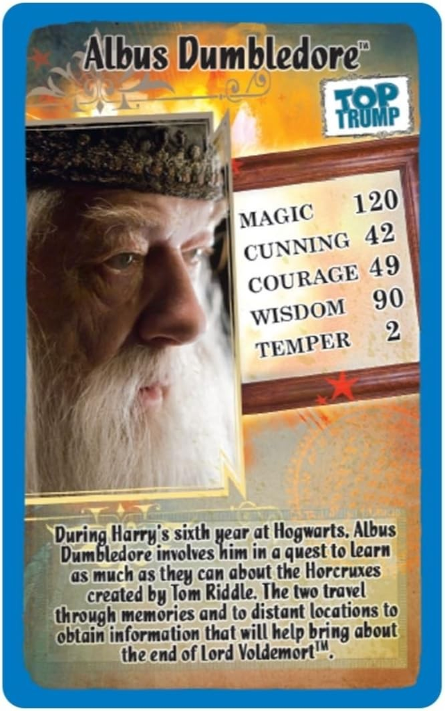 Top Trumps  Harry Potter and The Half Blood Prince