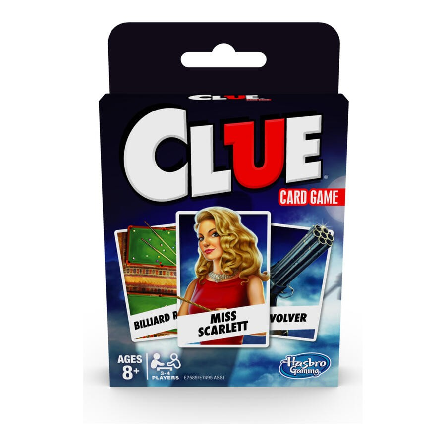 Hasbro Clue Card Game