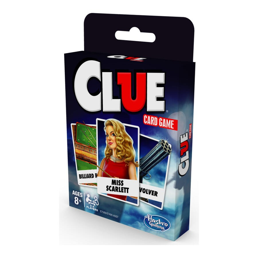 Hasbro Clue Card Game