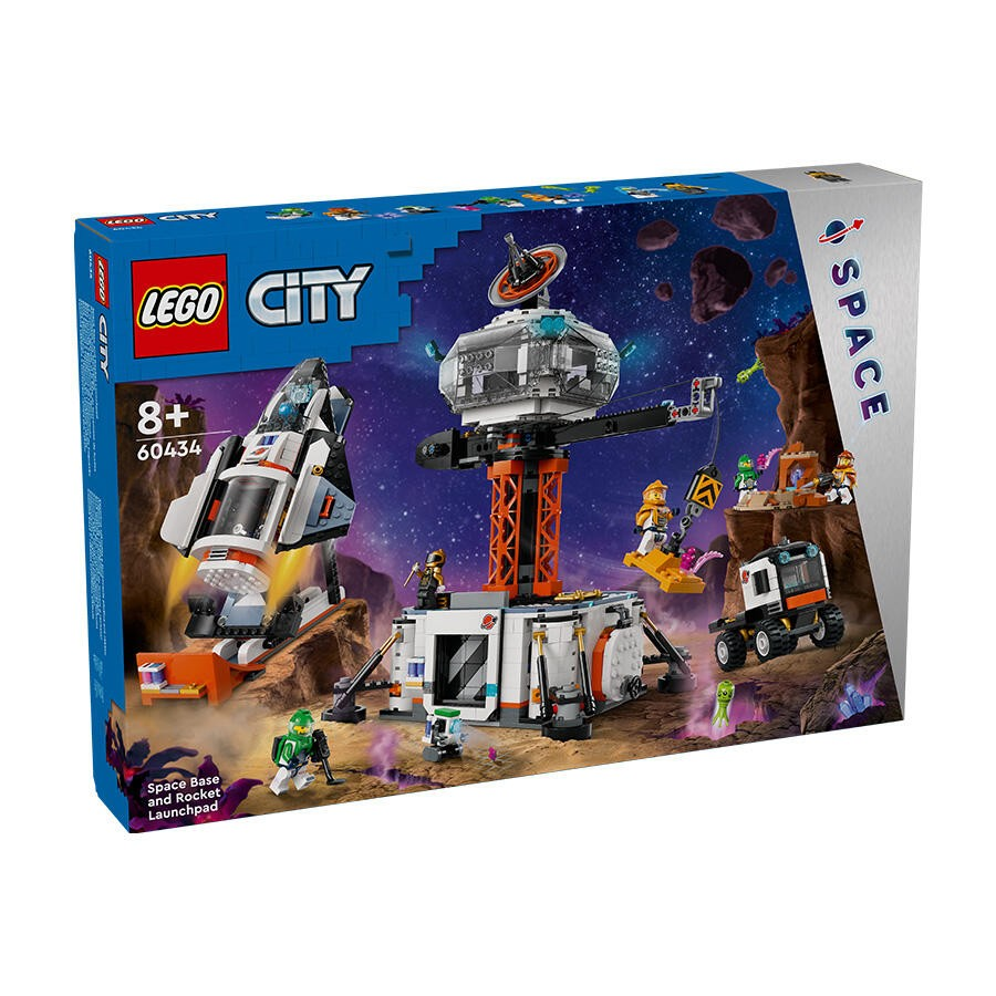 LEGO 60434 City Space Base and Rocket Launchpad