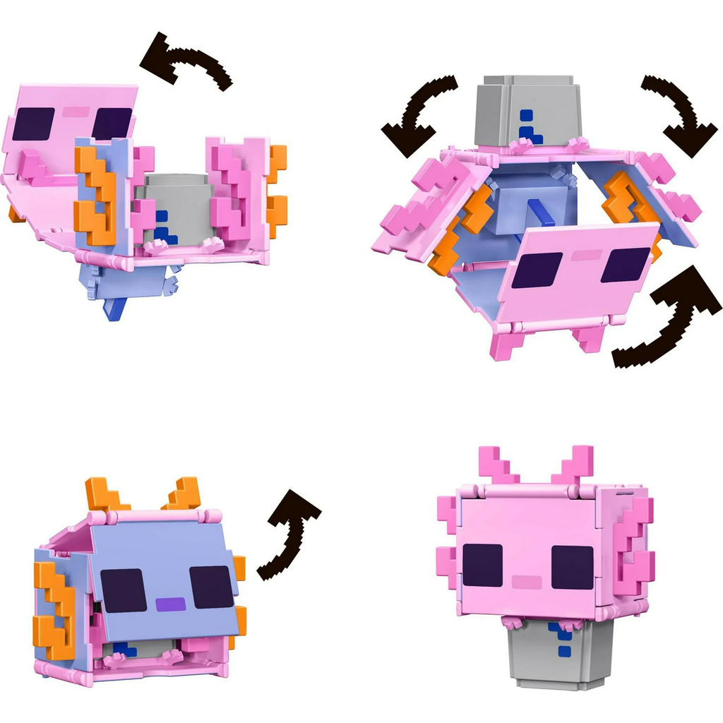 Minecraft Flippin Figs Alex n Axolotl