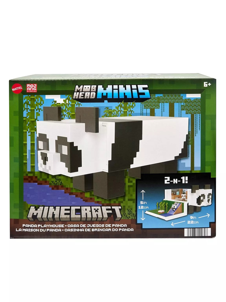 Minecraft Mob Head Minis Panda Playhouse