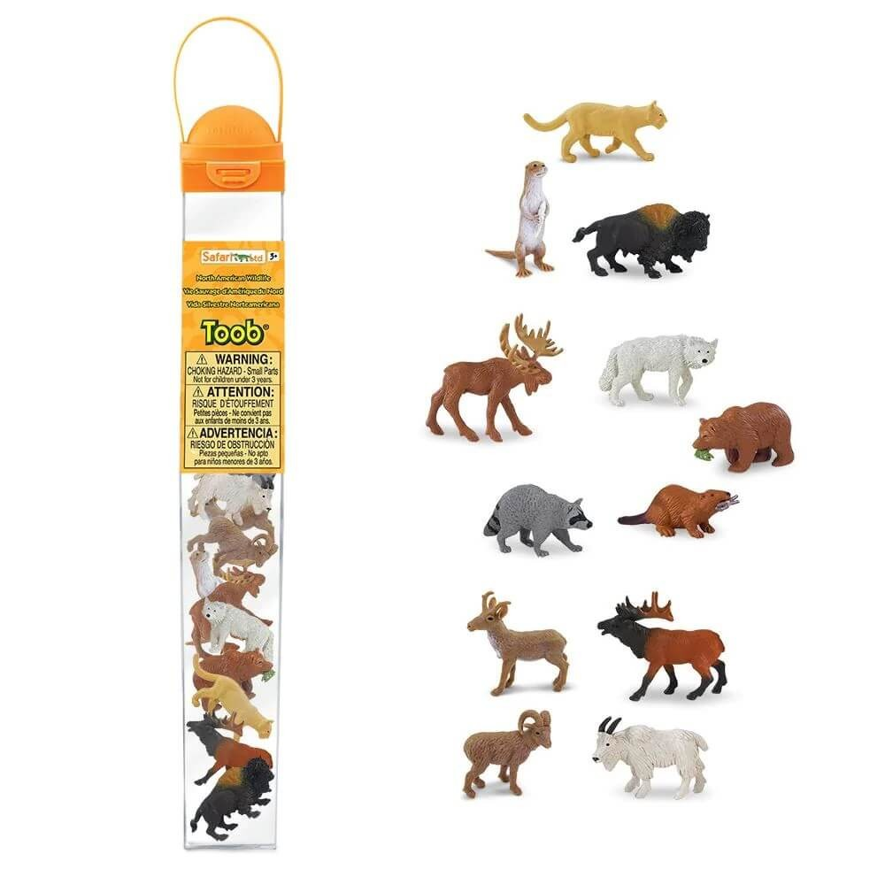 Safari Ltd North American Wildlife Toobs