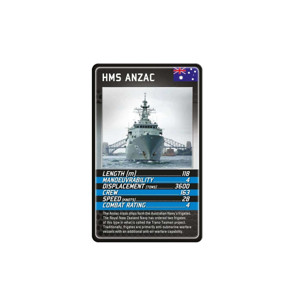 Top Trumps Battleships Card Game