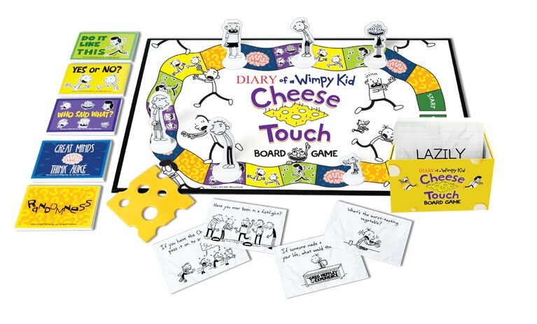 Diary of a Wimpy Kid Cheese Touch Board Game