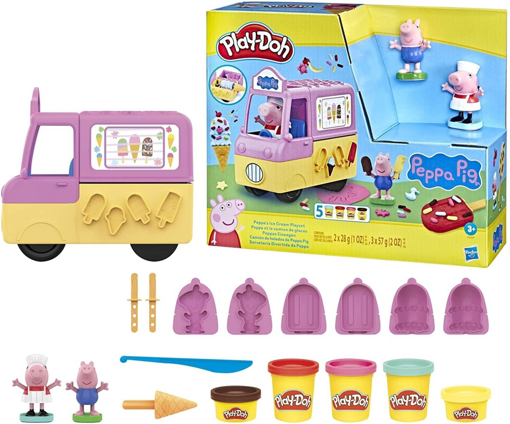 Playdoh Peppa Ice Cream Playset