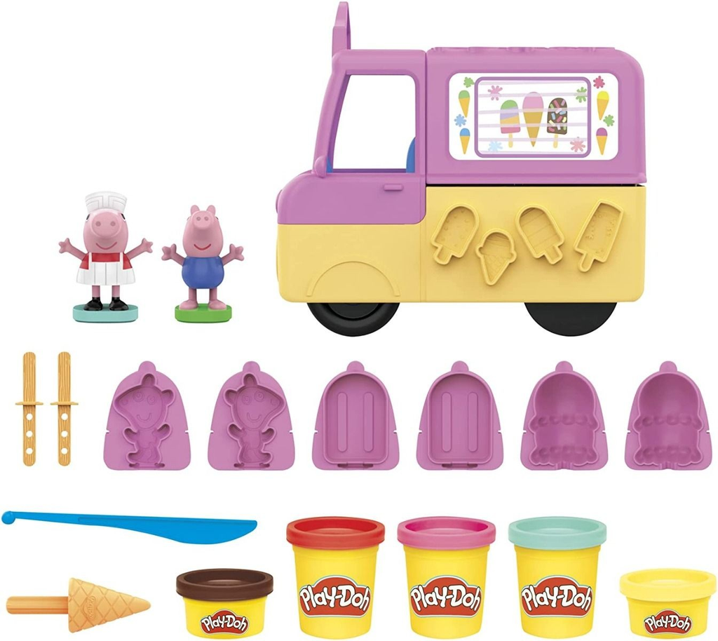 Playdoh Peppa Ice Cream Playset