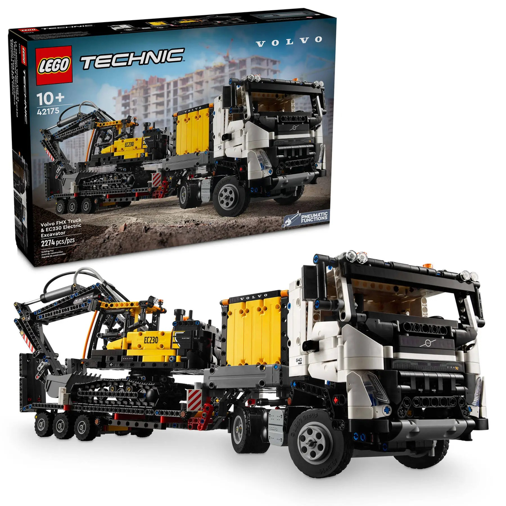 LEGO 42175 Technic Volvo FMX Truck &amp; EC230 Electric Excavator