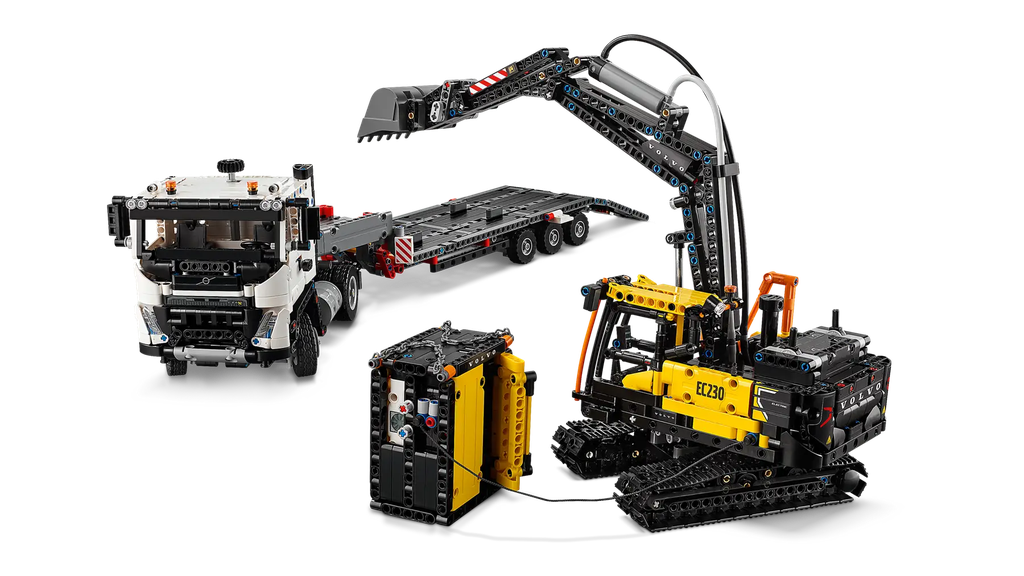 LEGO 42175 Technic Volvo FMX Truck &amp; EC230 Electric Excavator