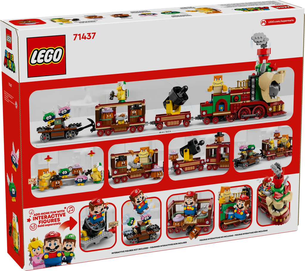 LEGO 71437 Super Mario The Bowser Express Train