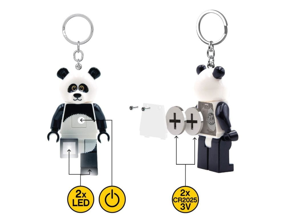 LEGO Keylight Panda Guy