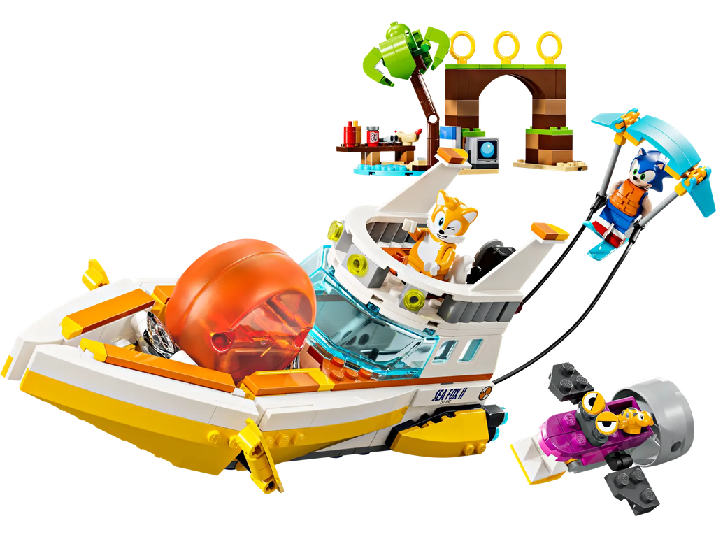 LEGO 76997 Sonic Tails' Adventure Boat