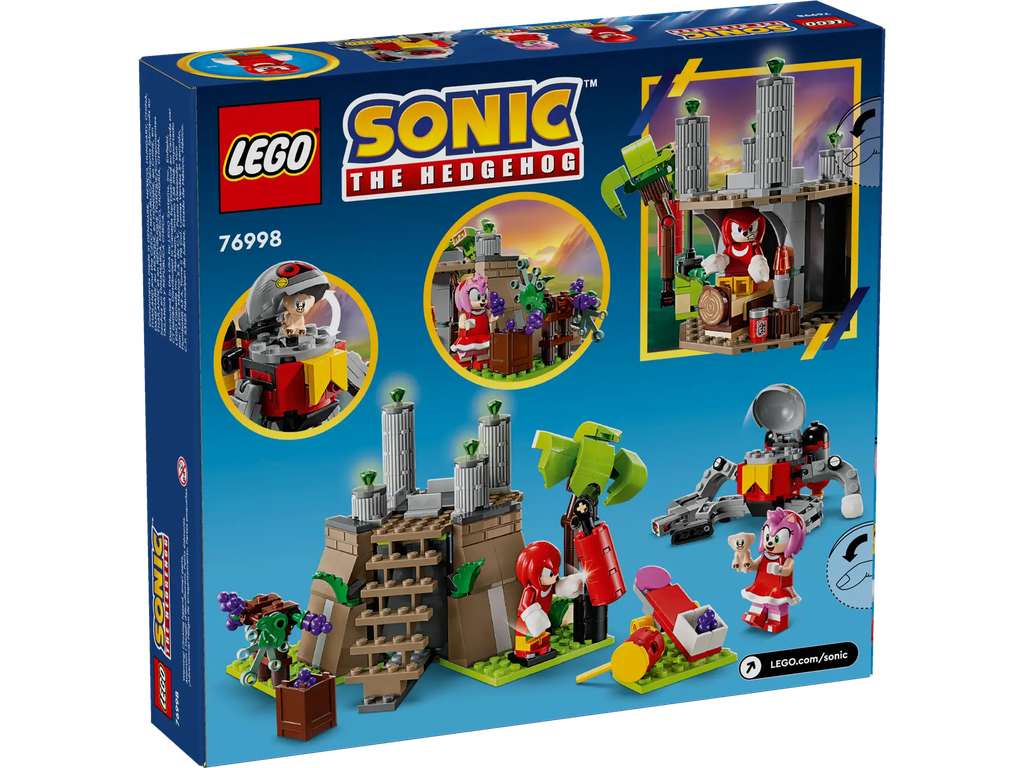 LEGO 76998 Sonic The Hedgehog Knuckles and the Master Emerald Shrine