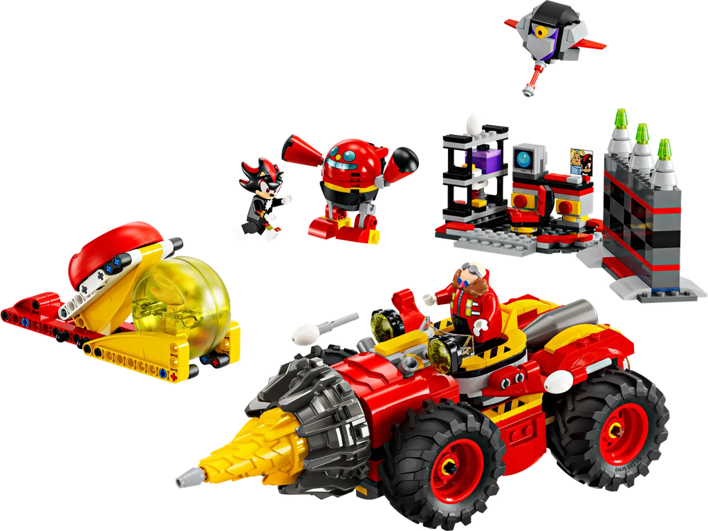 LEGO 76999 Sonic The Hedgehog Super Sonic vs. Egg Drillster