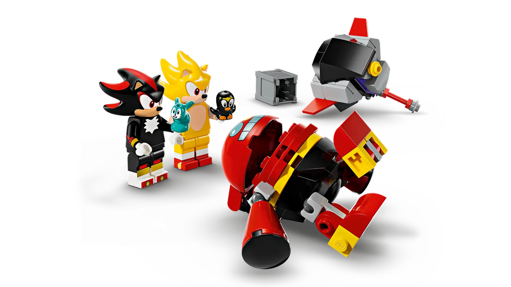 LEGO 76999 Sonic The Hedgehog Super Sonic vs. Egg Drillster