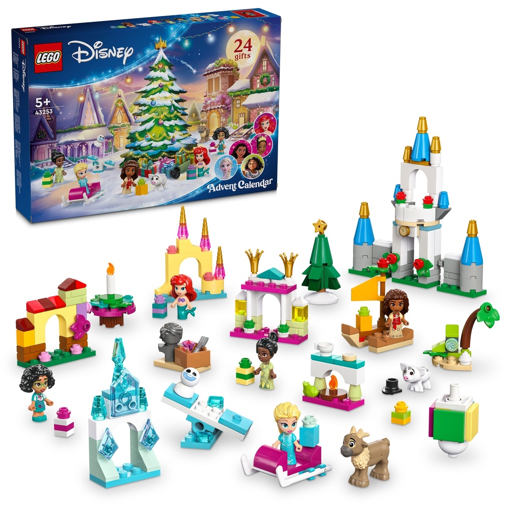 LEGO 43253 Advent Calendar 2024 Disney Princess