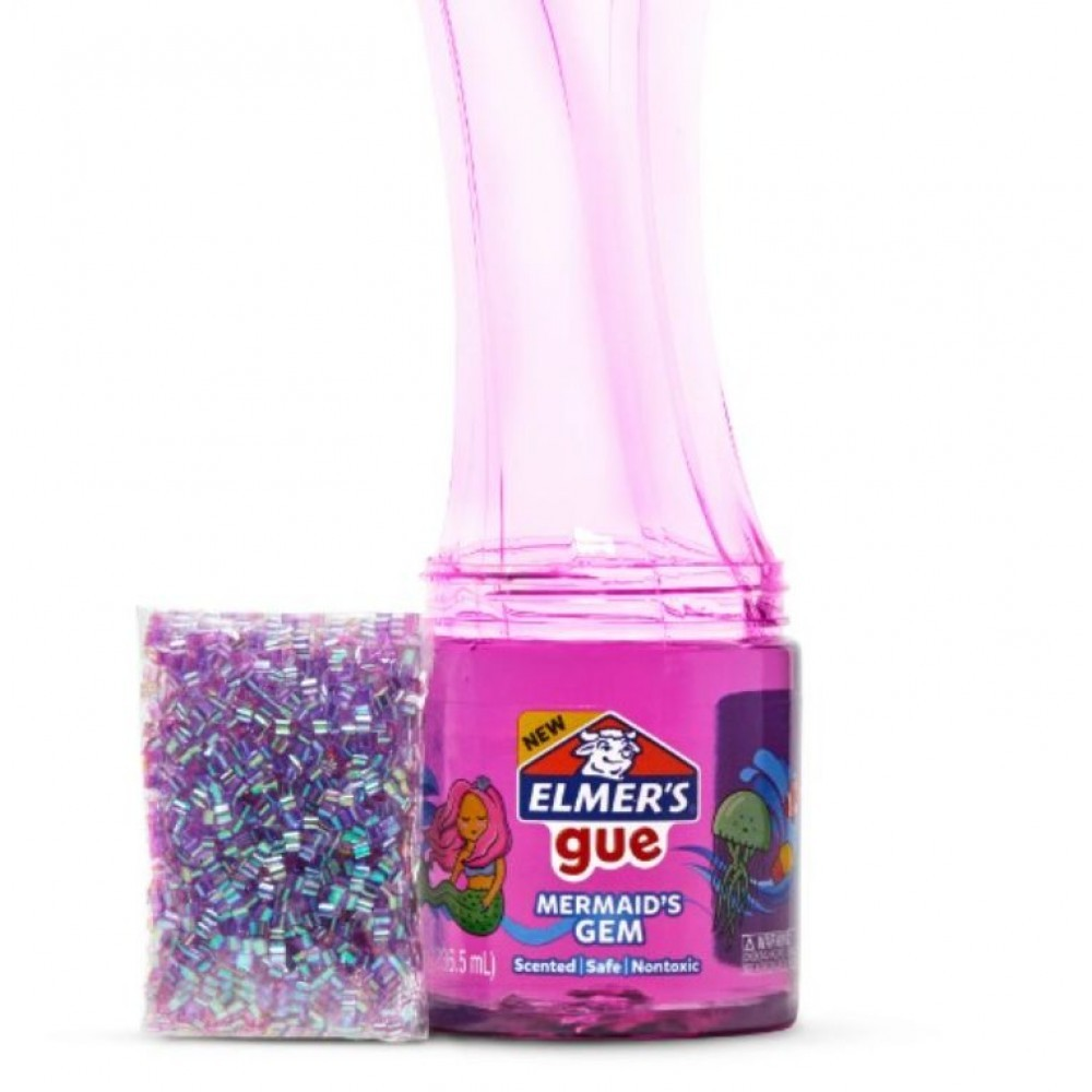 Elmers Gue Pre-made Slime Mermaid Gem