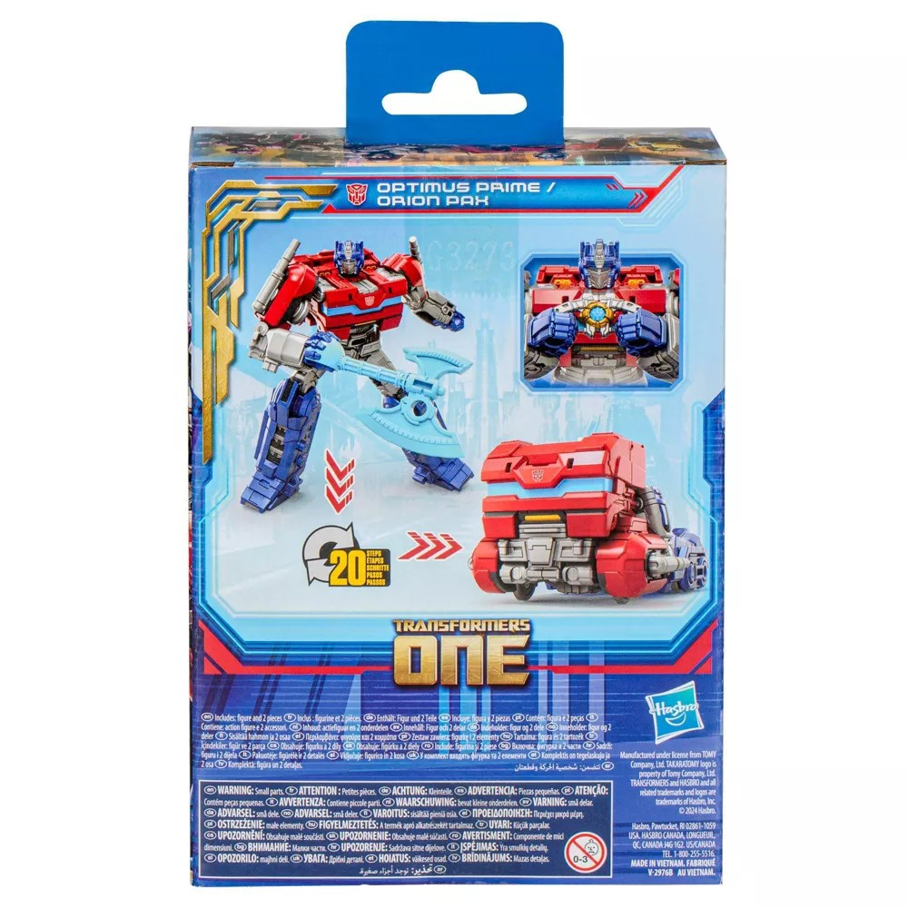 Transformers One Optimus Prime Orion Pax