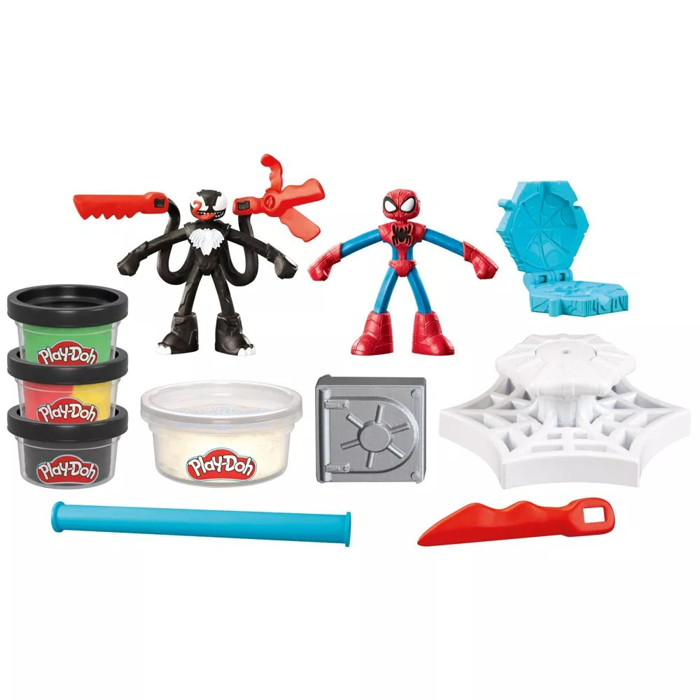 Play-Doh Spider-Man Launch n Slice Battle Set