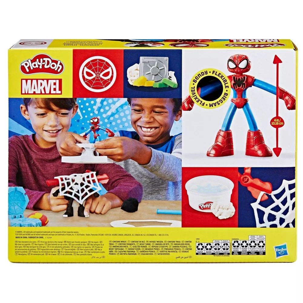 Play-Doh Spider-Man Launch n Slice Battle Set