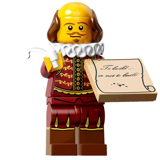 LEGO 71004 William Shakespeare Minifigure