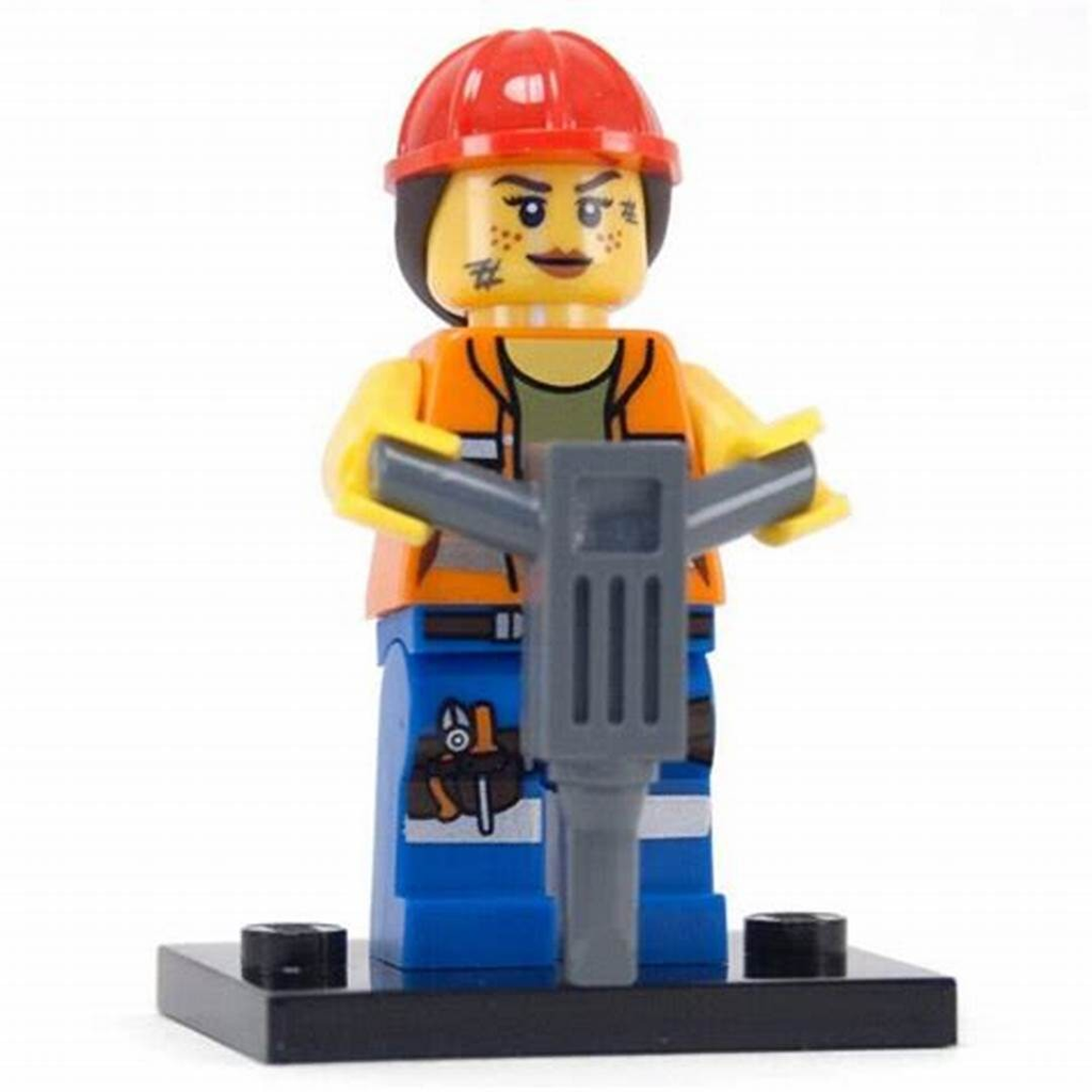 LEGO 71004 Gail the Construction Worker Minifigure