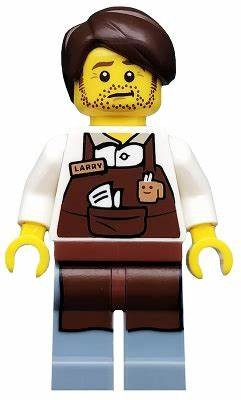 LEGO 71004 Larry the Barista Minifigure