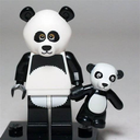 LEGO 71004 Panda Guy Minifigure