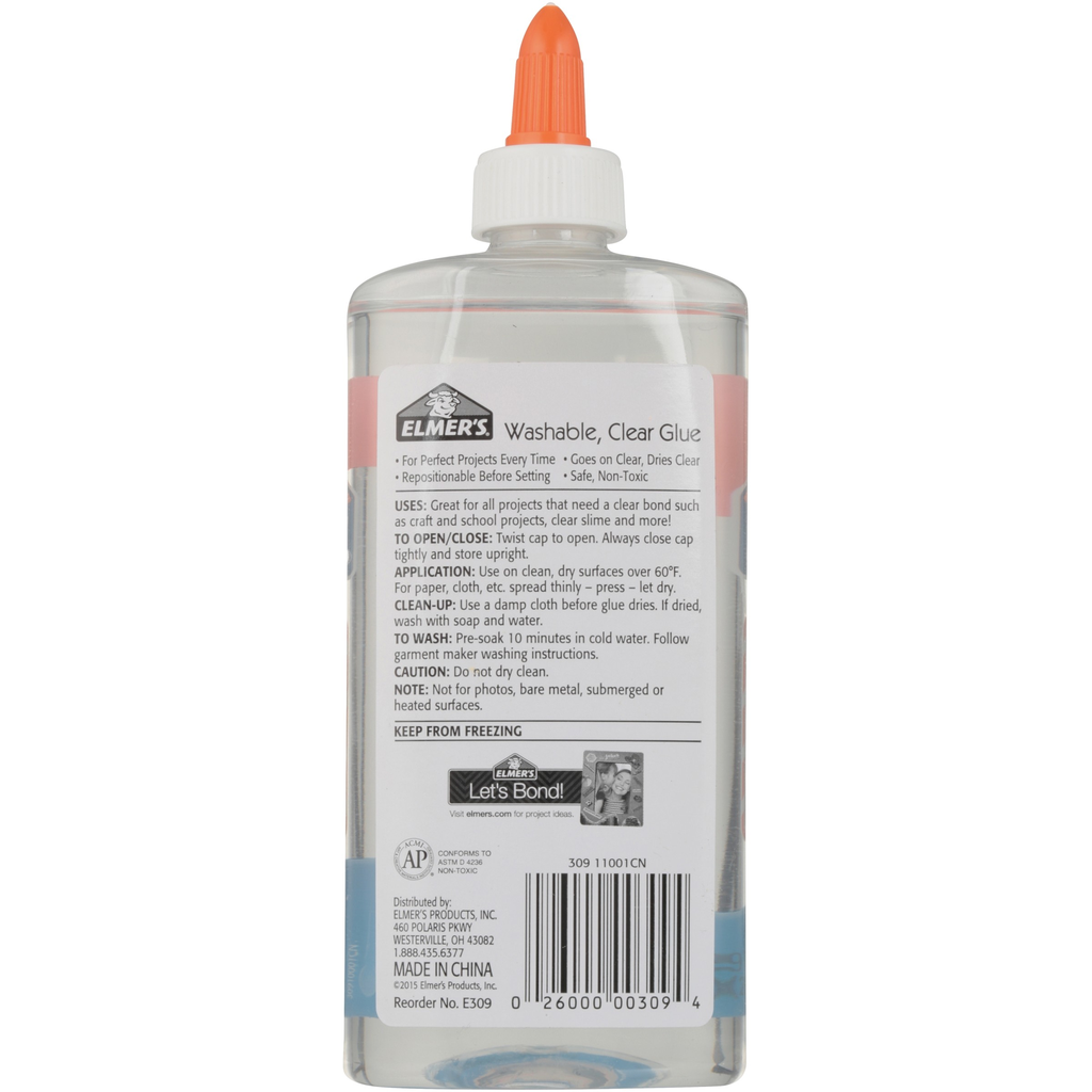 Elmers Washable Clear Glue 9OZ (266ml)