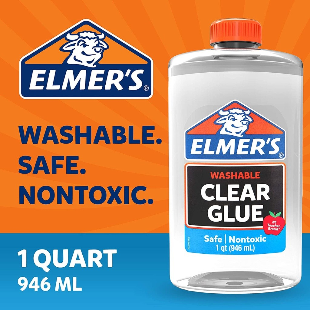 Elmers Clear School Glue 1Q