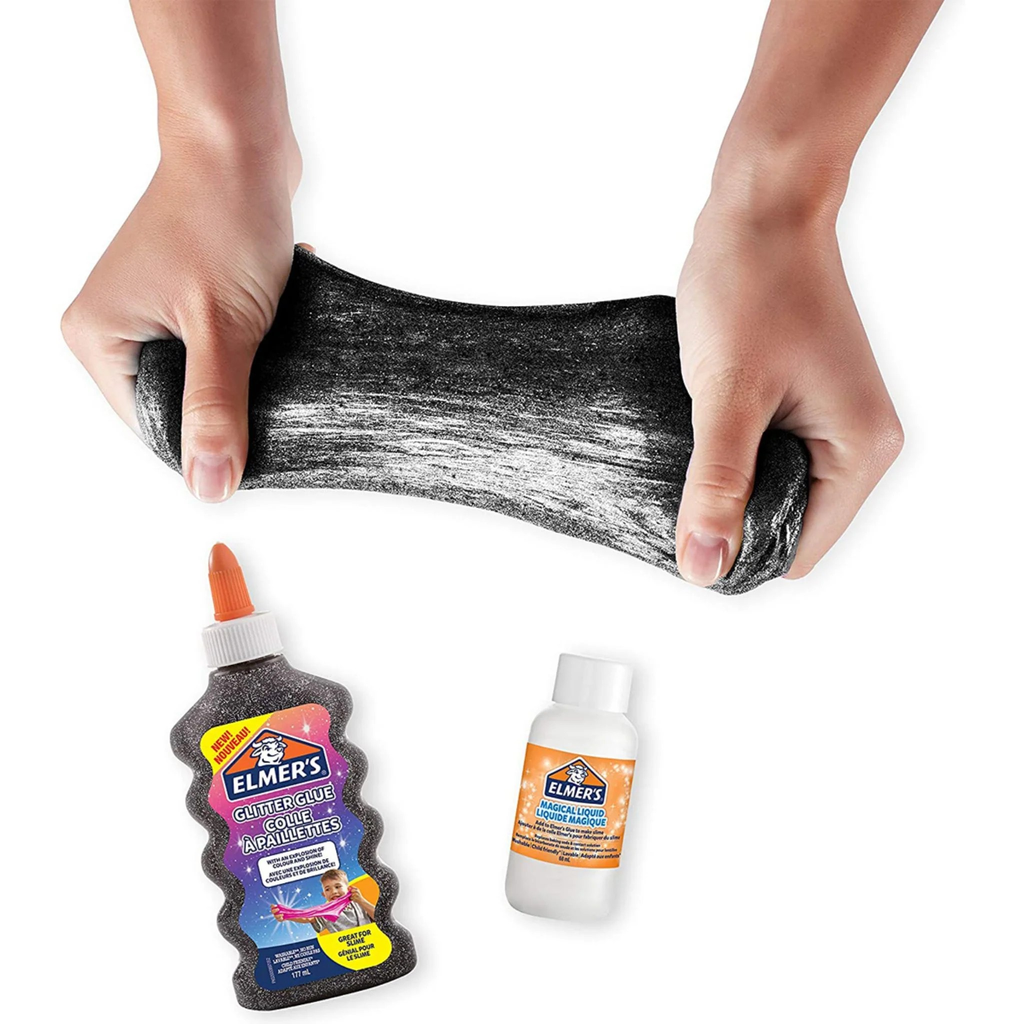 Elmers Glitter Glue Black