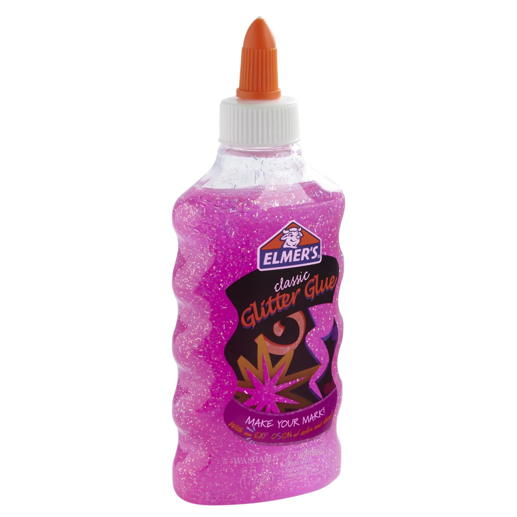 Elmers Glitter Glue Pink 6OZ