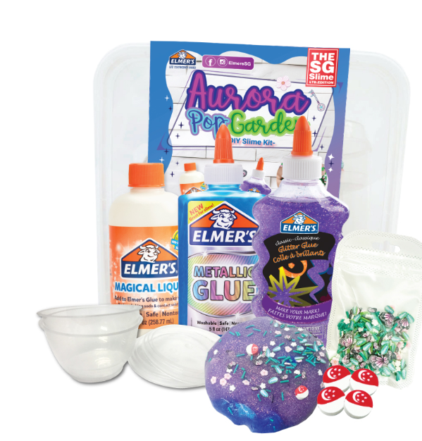 Elmers Aurora Pop Garden DIY Slime Kit