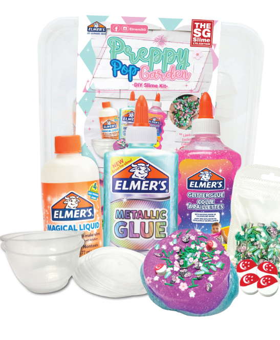 Elmers Preppy Pop Garden DIY Slime Kit