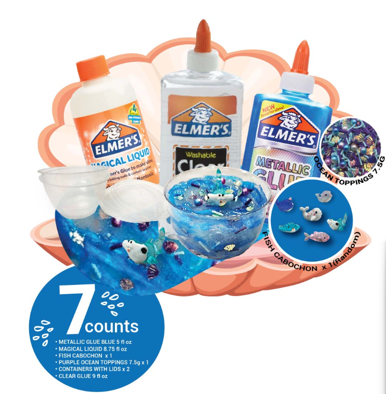 Elmers Ocean Wonderland Deep Sea Slime DIY