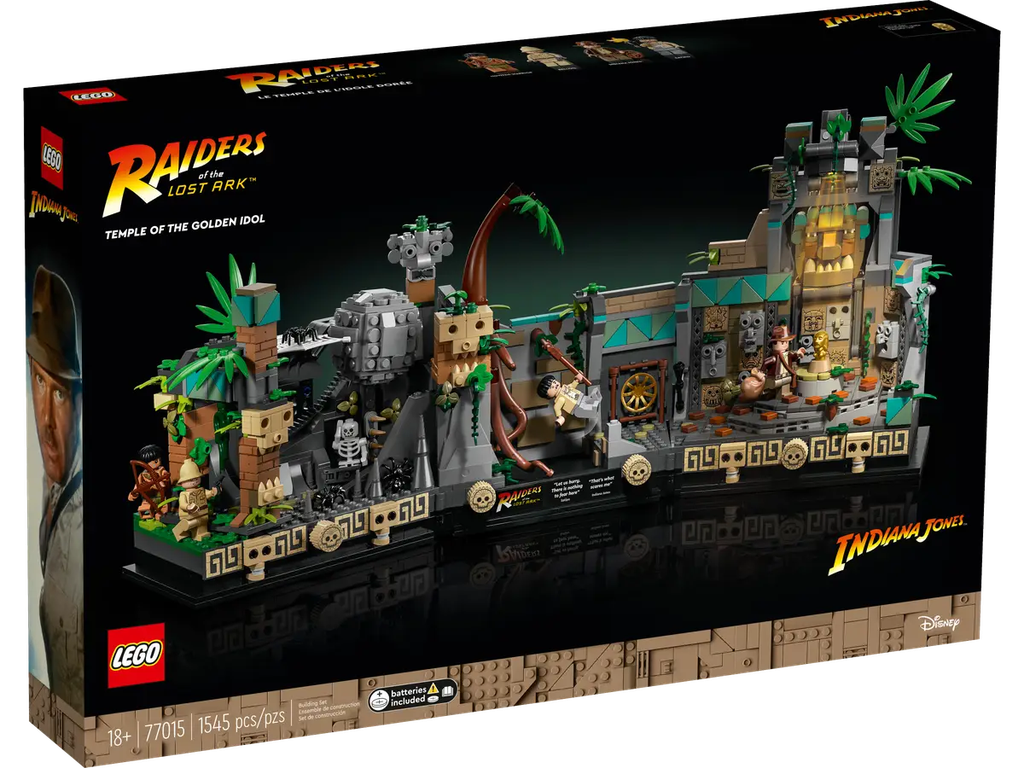 LEGO 77015 Indiana Jones Temple of the Golden Idol