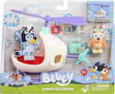 BLUEY Vehicle &amp; Figure Bingo's Helicopter