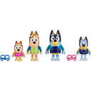 BLUEY Beach Family Beach Day Figure 4 Pack