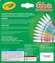 Crayola 10ct Fine Line Fabric Markers