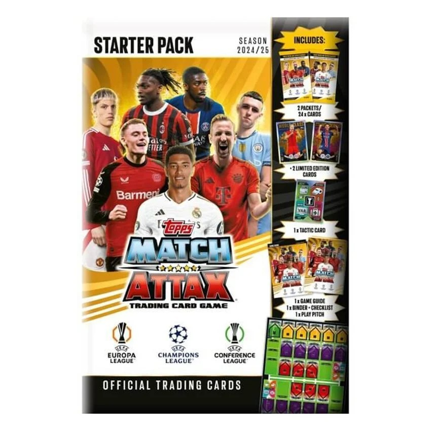 TOPPS Match Attax Champions League 2024/2025 Starter Pack