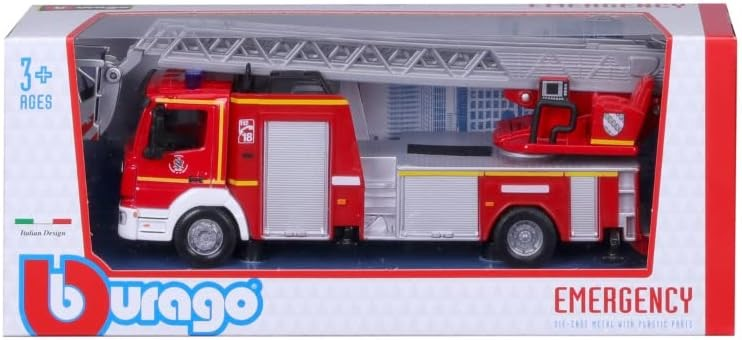 Burago  Mercedes Atego 1530F Magirus Dlk