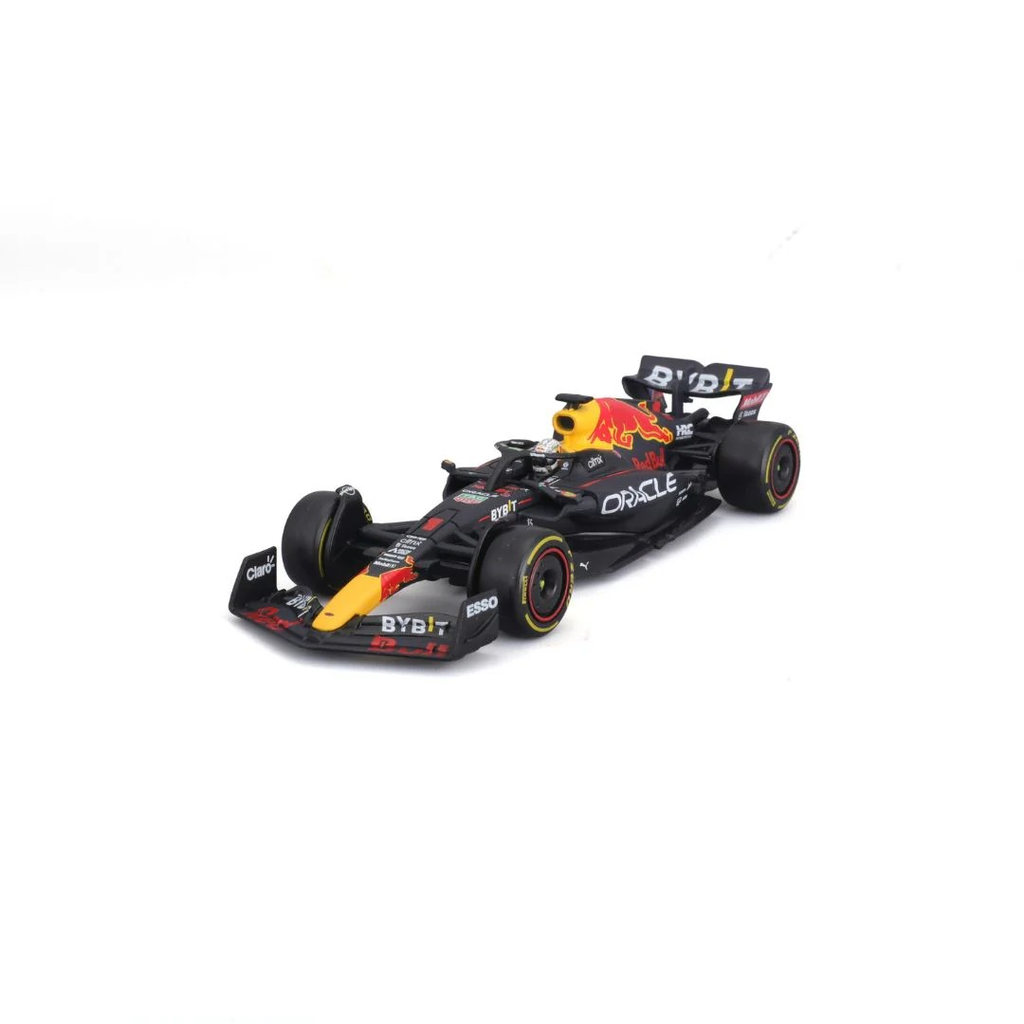 Burago Red Bull Racing RB18 Verstappen Champion 2022 1/24 Model Car