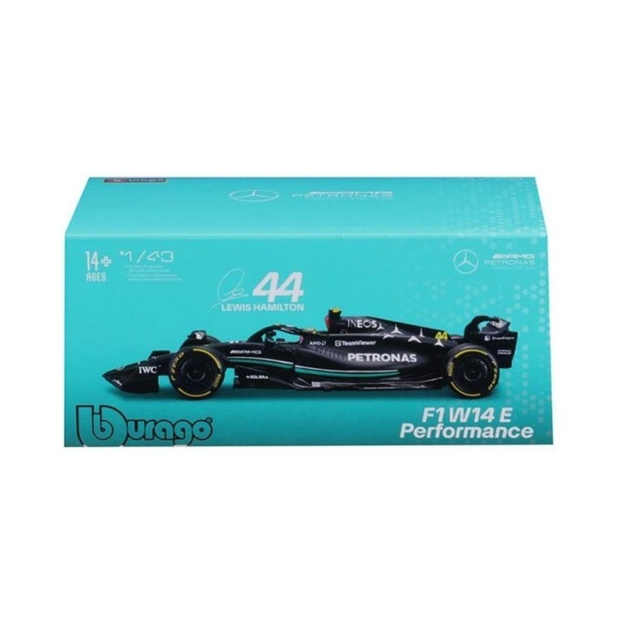 BURAGO 1/43 Mercedes-AMG  FI W14 E #44 Performance Lewis Hamilton