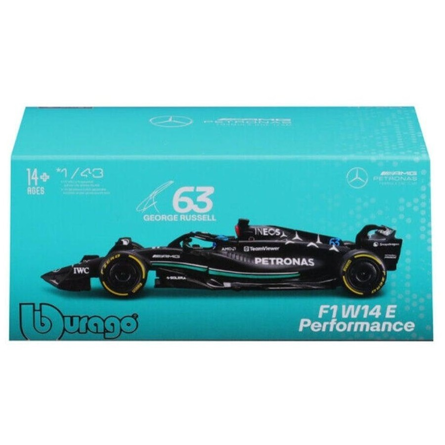 Burago 1/43 Mercedes-AMG F1 W14 E Performance 2023 #63 George Russell