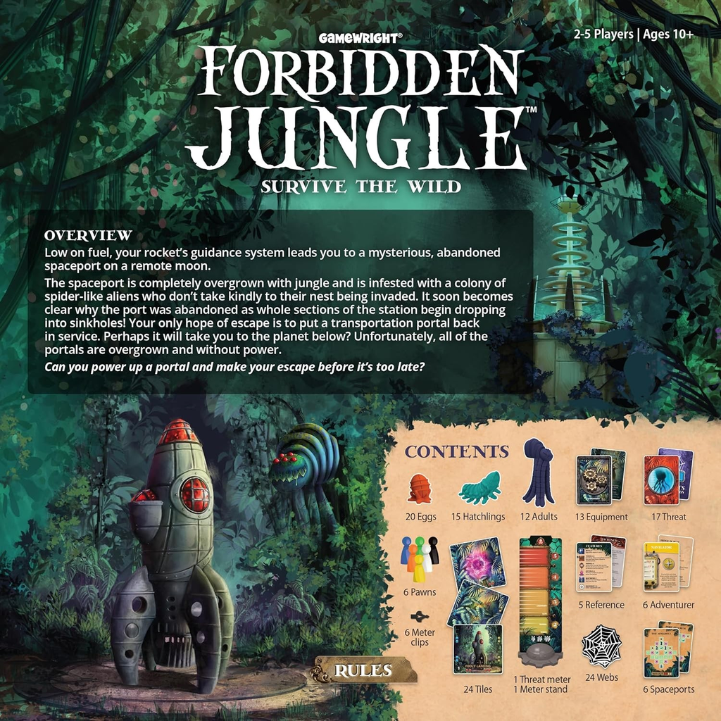 Gamewright Forbidden Jungle