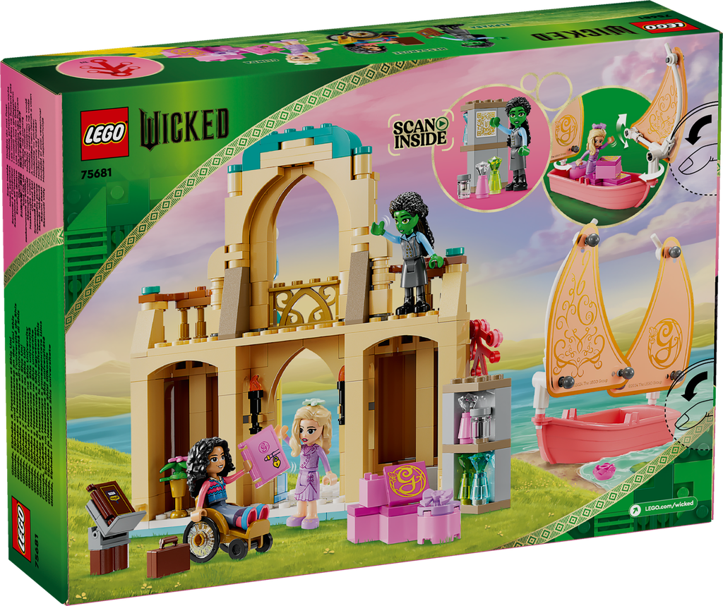 LEGO Wicked 75681Glinda, Elphaba &amp; Nessarose at Shiz University